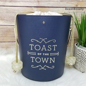 Kate spade champagne bucket bag toast of the town
